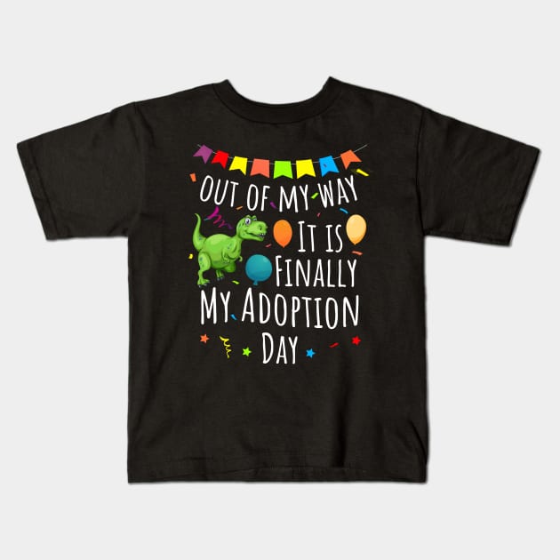 adoption day 2023 Kids T-Shirt by Pharmacy Tech Gifts